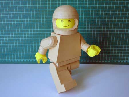 Lego Man Papercraft