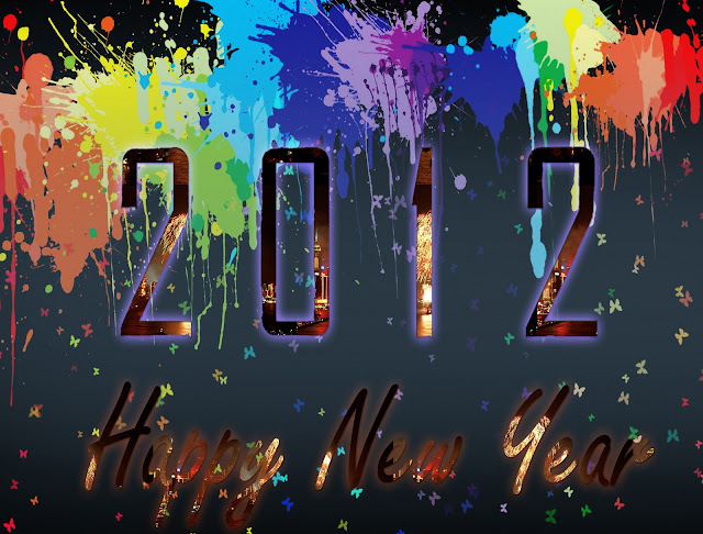 Happy New Year Wallpaper 2012