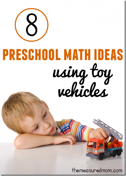 preschool math with cars - Boys will love learning math with these fun car math games