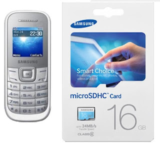 Buy Combo of Samsung Guru Mobile And 16GB Memory Card Worth Only Rs 999