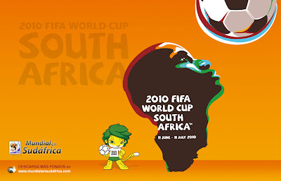 Descargar Fondos de Pantalla (Wallpapers) Mundial 2010 de Sudáfrica - World Cup 2010 Football Wallpaper