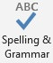 Spelling & Grammar (F7)