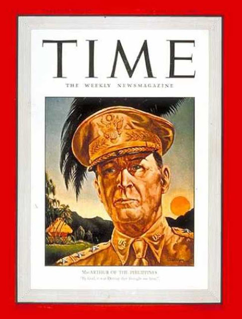 MacArthur on cover of Time magazine, 29 December 1941 worldwartwo.filminspector.com