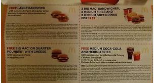 mcdonalds coupons 2018