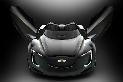 Chevrolet Mi-ray Concept in black colour