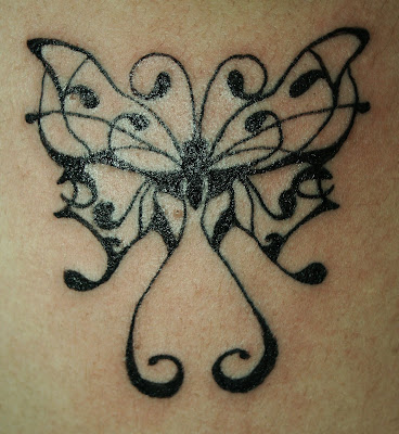 tattoos mariposas. tattoos de estrellas.