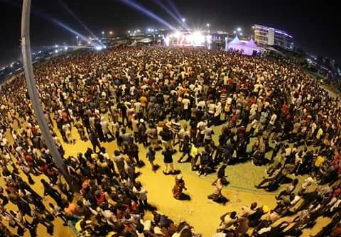 New year celebrations at Kibarani recreational park, Mombasa. PHOTO | BMS