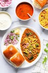 Misal Pav is a popular street food dish from Maharashtra, India