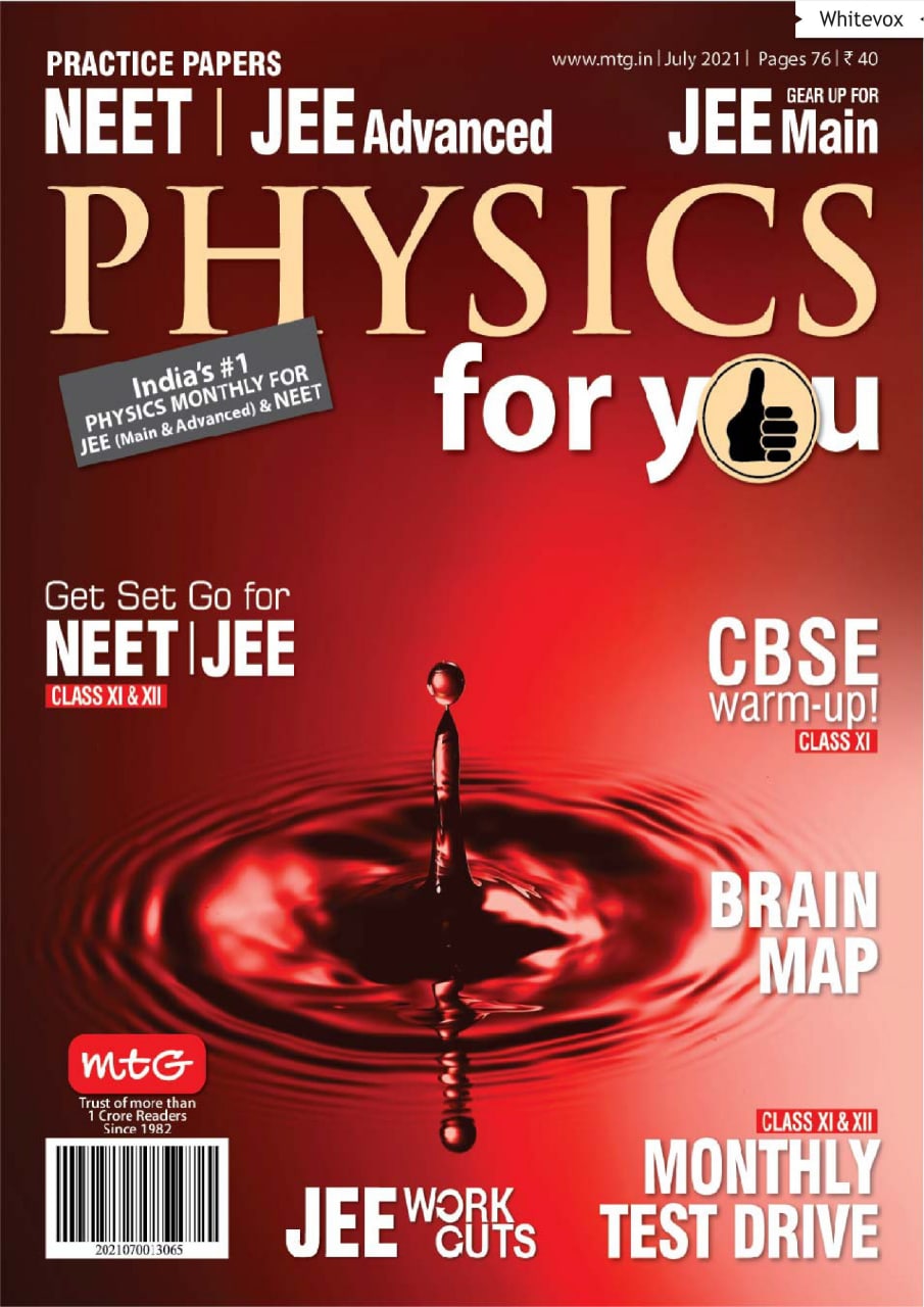 Pdf Download Mtg Physics For You July 2021 Magazine Free Pdf Crack Cbse Let S Crack All Cbse Exams