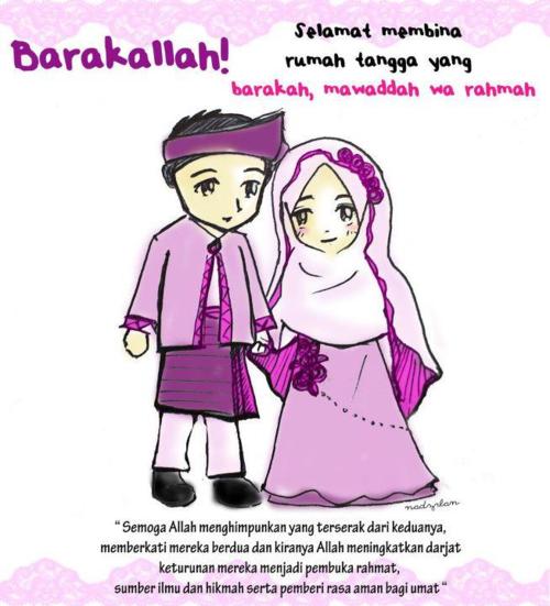15+ Ucapan Selamat Pernikahan Islami