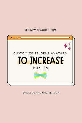 Customize student avatars in Seesaw