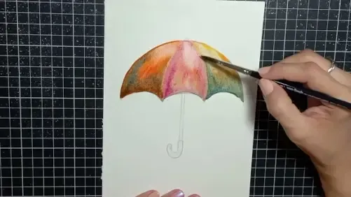 Como Desenhar Um Guarda Chuva