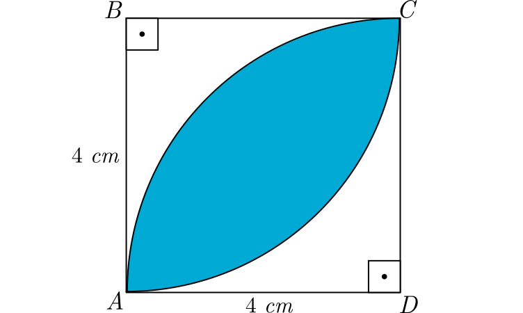 exercicio-como-calcular-a-area-envolvendo-um-quadrado-e-dois-arcos-de-circunferencia-parte-2