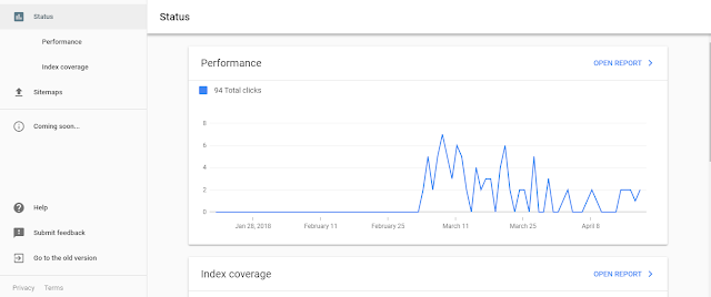 new Google webmaster