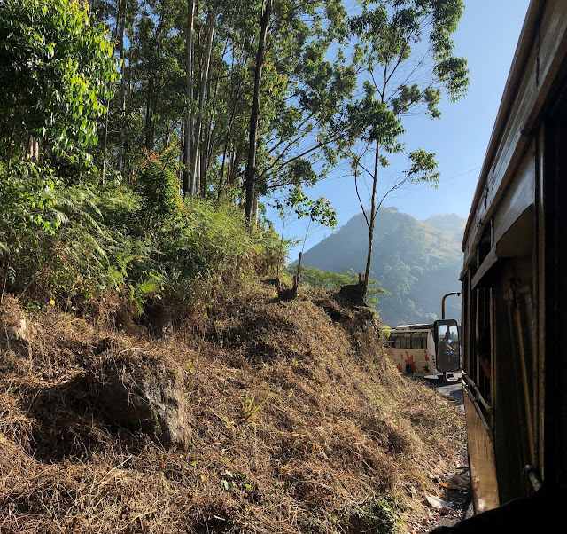 Traffic block on the way to Munnar