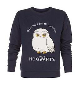 Sweat bleu marine Harry Potter Undiz