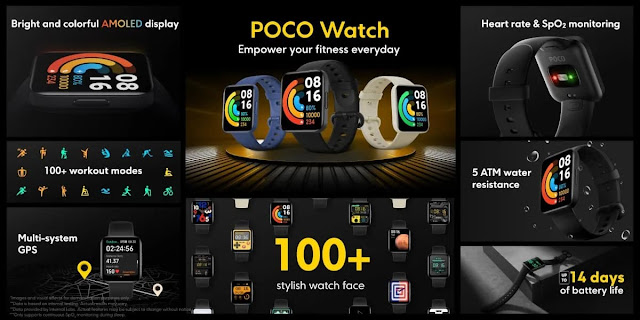 POCO Watch specs and features