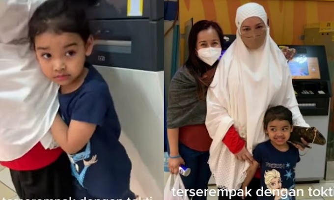 "Aafiyah...Aafiyah..pemalu betol dia ni..." - netizen marah peminat buat Tokti tak selesa, rakam masa nak keluarkan duit