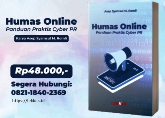 Buku Humas Online: Panduan Praktis Cyber PR