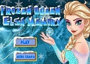 Frozen Queen Elsa Memory Game