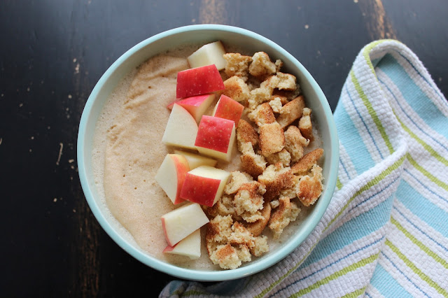 Apple Cinnamon Snickerdoodle Smoothie Bowl - Gluten Free + Protein Packed