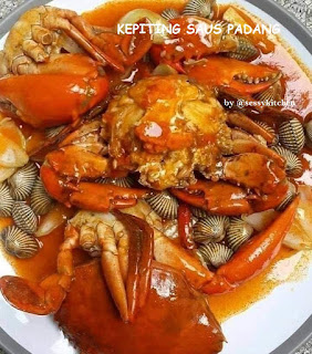 kepiting saus padang