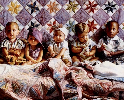 Steve Hanks, children paintings