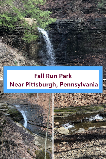 Fall Run Park Treats with a Waterfall Near Pittsburgh, Pennsylvania