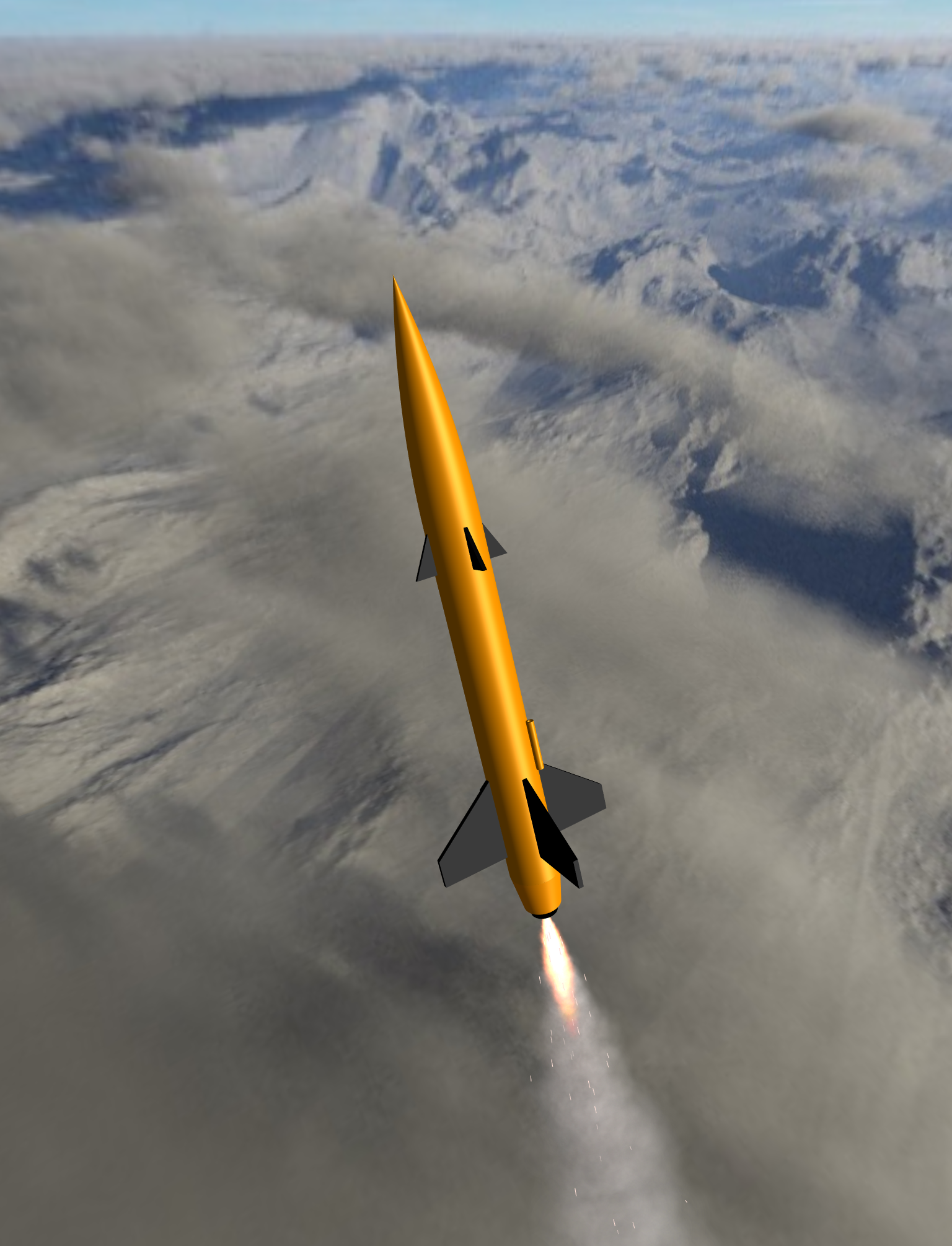OpenRocket simulation