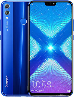 Huawei Honor 8X Front and back side
