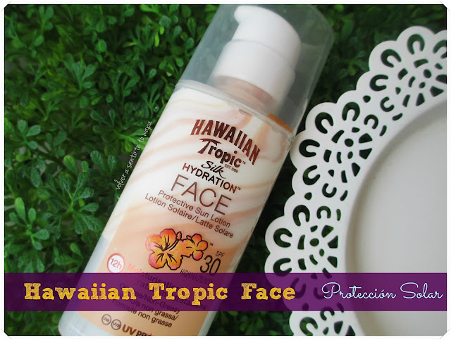 Hawaiian Tropic Silk Hydration Face SPF 30 {review}