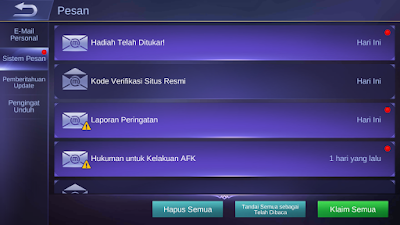  redemtion code Hero dan Skin Gratis Mobile Legend Cara redeem code Hero dan Skin Gratis Mobile Legend terbaru 2018