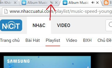 Hướng dẫn "Tắt tiếng tab" trên Google Chrome