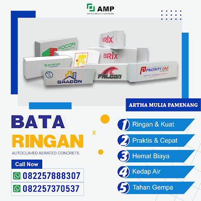 Jual Bata Ringan Malang, Harga Bata Ringan Bantur Tahun 2023