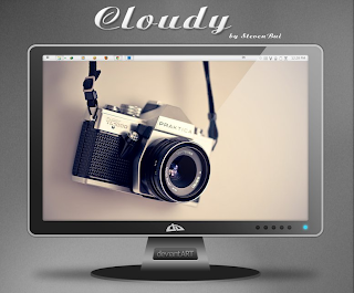 full version pc theme windows 7 Cloudy Mac