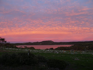 L'alba sulla Pellican Lagoon