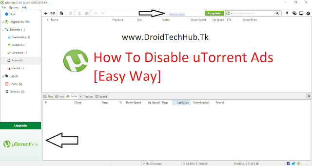 How To Disable/Stop AdsIn uTorrent [Easy Way] 