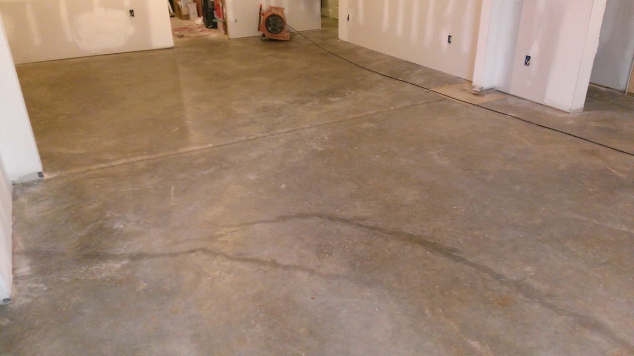 concrete floor home