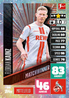 Topps Match Attax Bundesliga 2020-2021 1.FC Köln Set