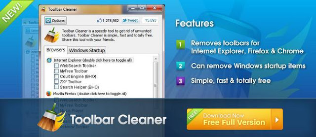 Toolbar Cleaner 