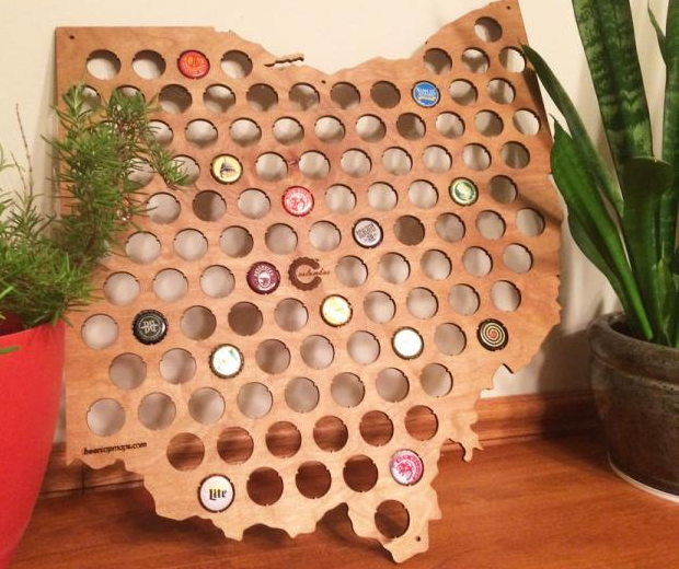 Beer Cap Maps