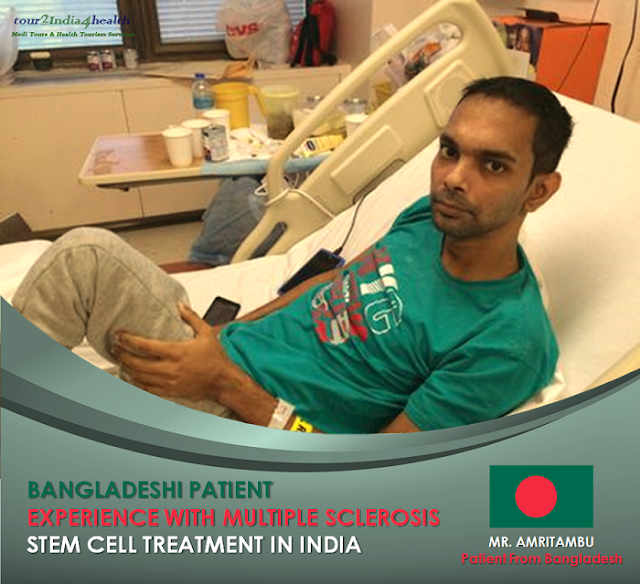 Bangladeshi Patient Multiple Sclerosis Stem Cell Treatment in India