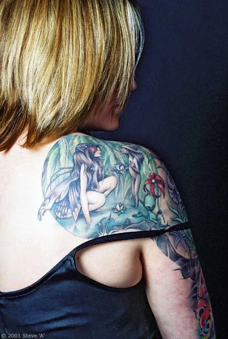 Tatuajes de hadas para mujeres