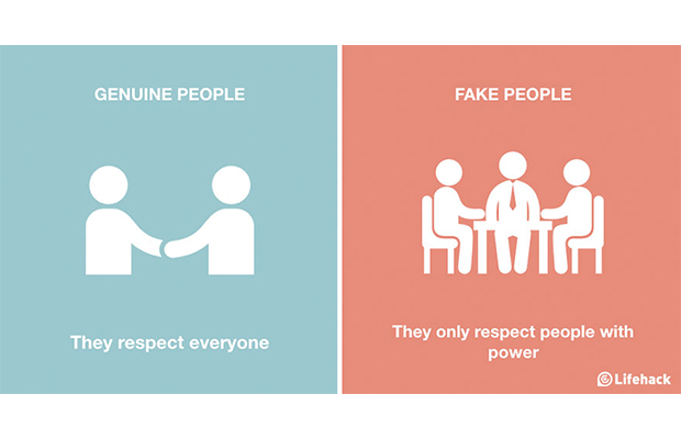 8 Great Ways to Tell If a Person is Fake or Genuine