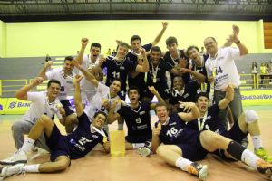 Rio Claro Campeão Brasileiro da 3ª Divisão Masculina de Voleibol de 2013