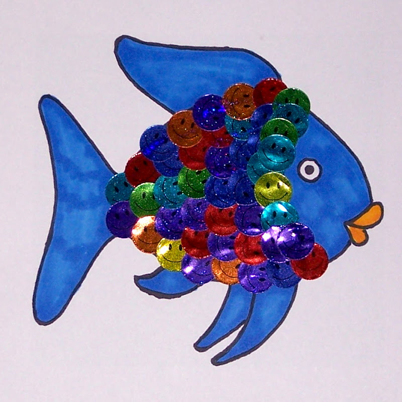 Rainbow Fish Craft 4