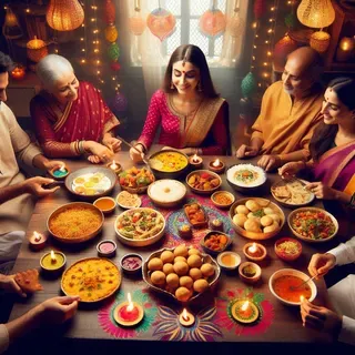 Diwali food