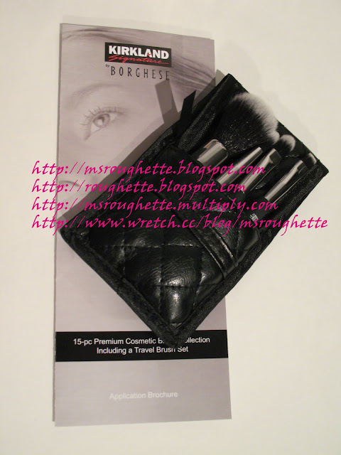 borghese makeup brushes. ~~Travel Cosmetic Brush Set is