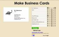 Tarjetas de visita online gratis Make Business Cards