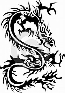 Tribal Dragon Tattoos, Tattooing